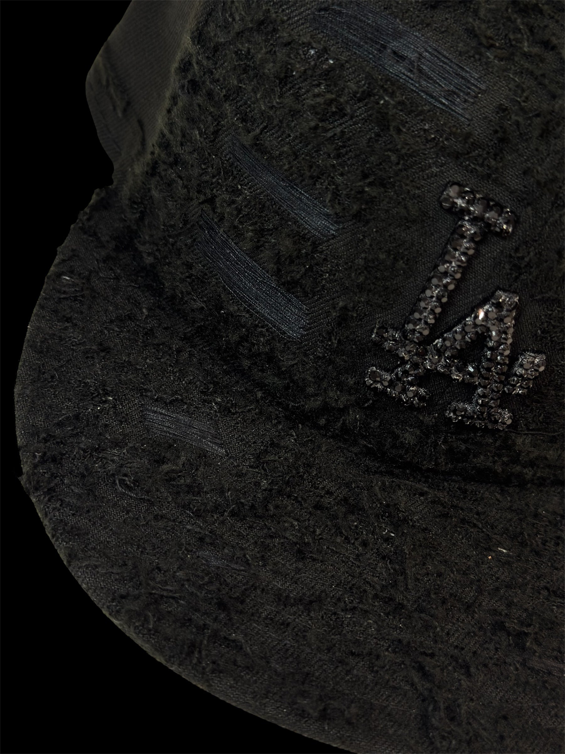 L.A. BLACK SWAROVSKI BROKEN SEWN